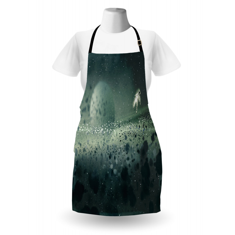 Moon Astronaut Apron