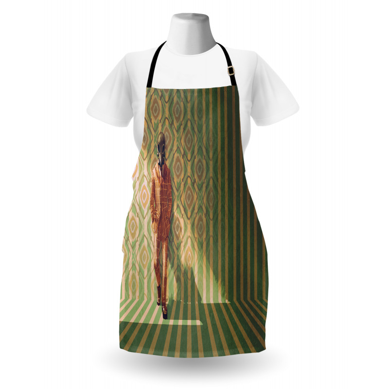 Fashion Retro Art Apron