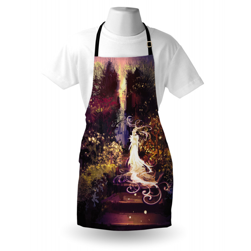 Surreal Elf Garden Apron