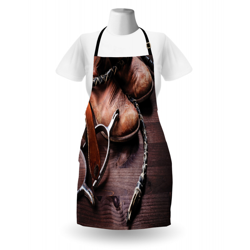 Rustic Rodeo Cowboy Apron