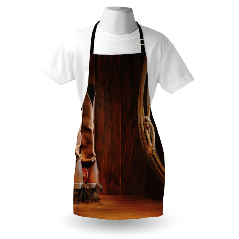 Cowboy Wild Sports Apron