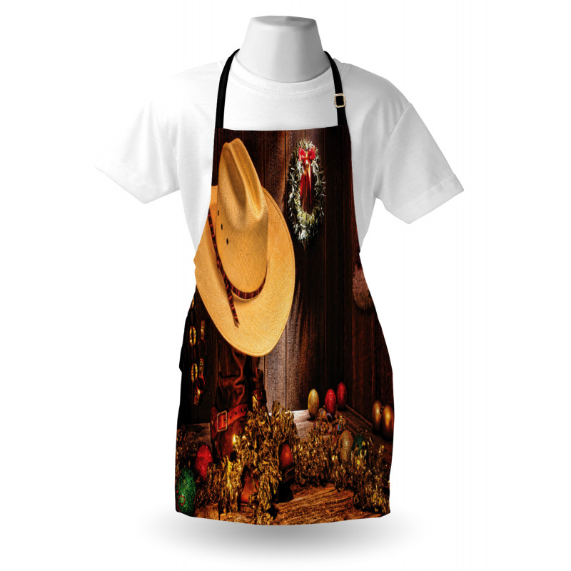 Farmhouse Christmas Apron