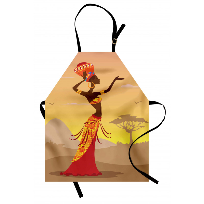 Desert Gulls Folkloric Apron