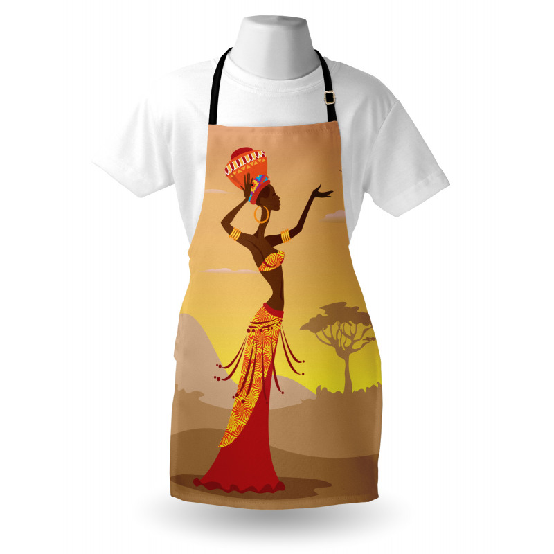 Desert Gulls Folkloric Apron