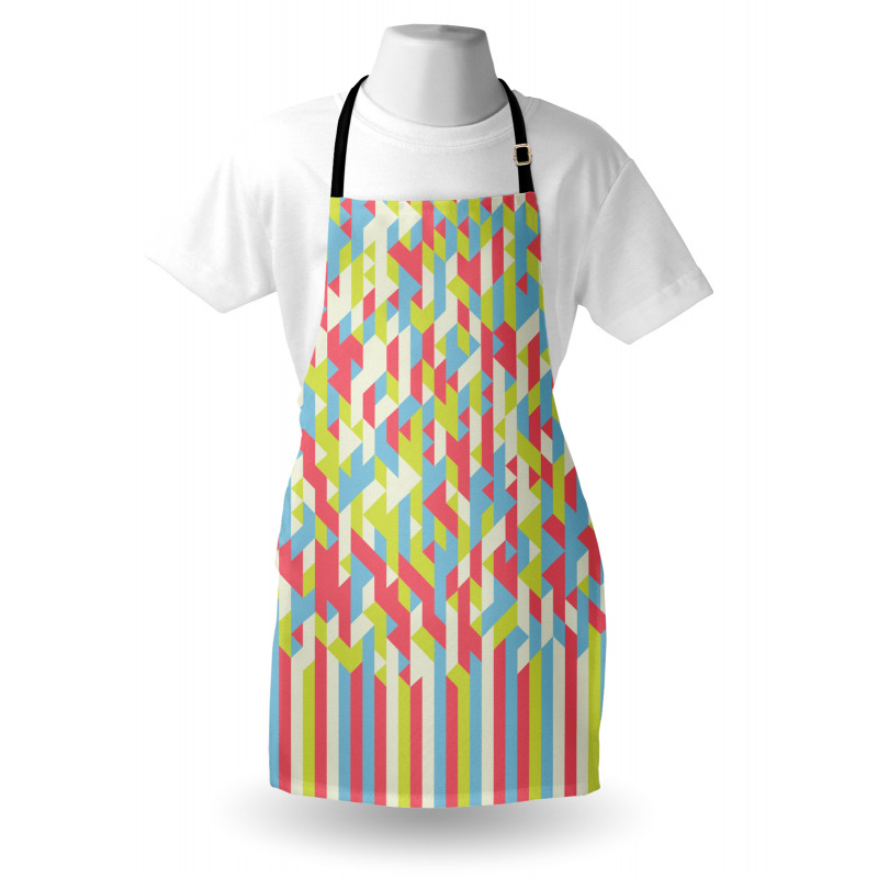 Psychedelic Gradient Apron