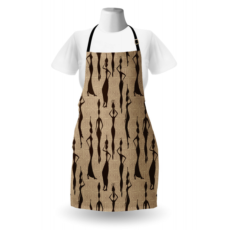 Woman Geometric Apron