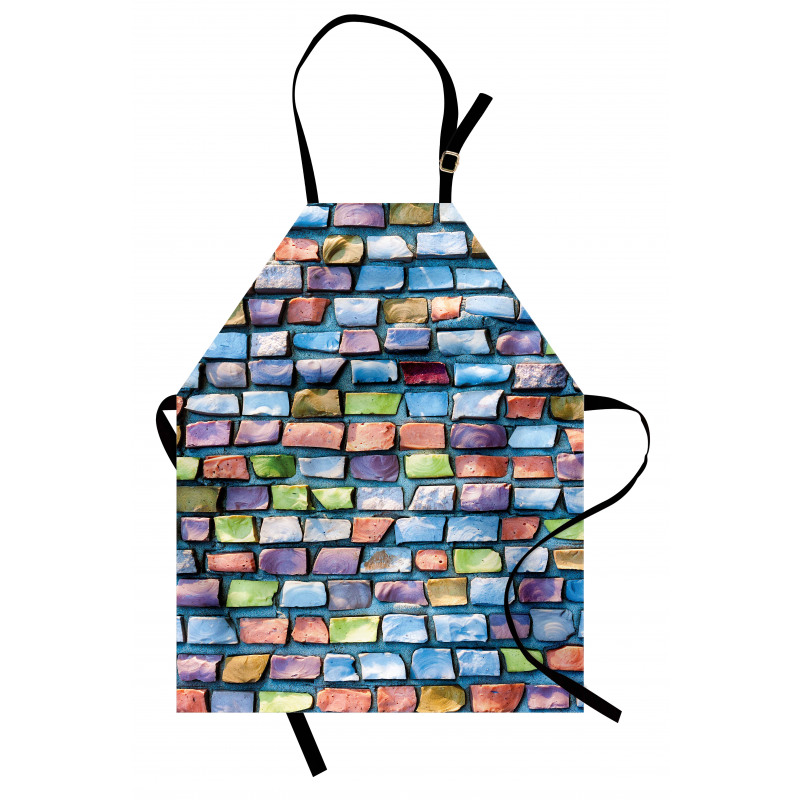 Colored Mosaic Walls Apron