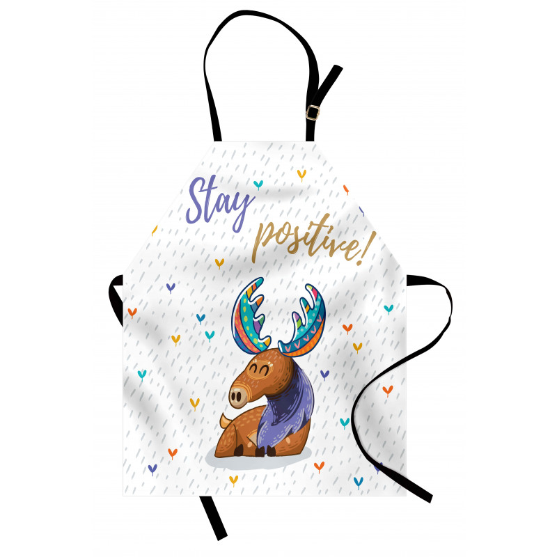 Inspirational Rain Heart Apron