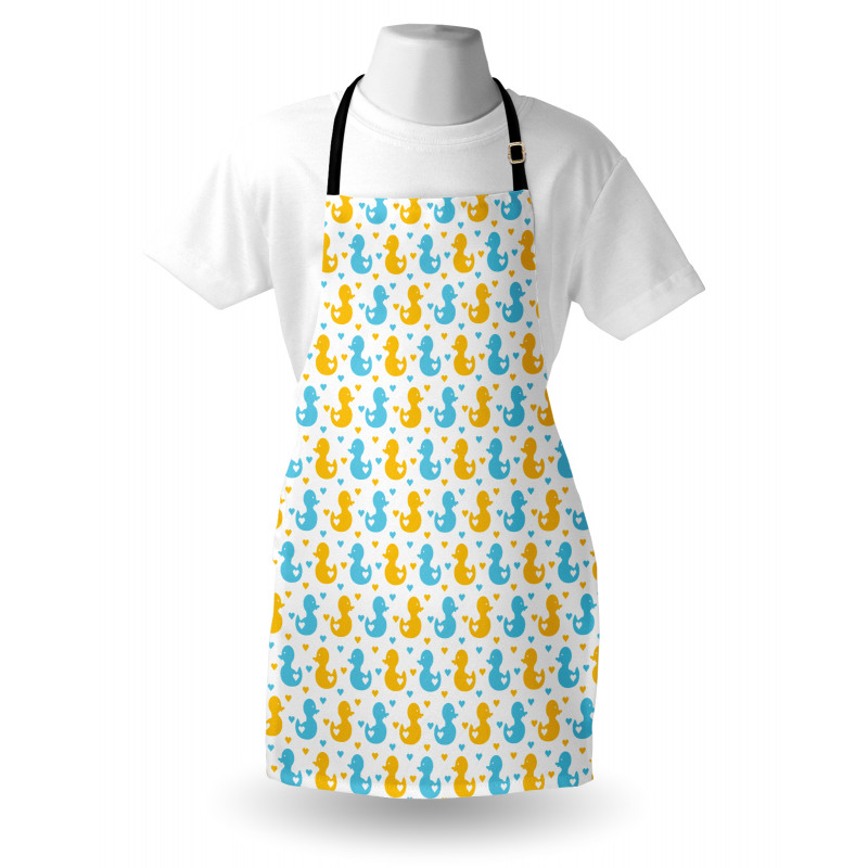 Hearts Baby Print Apron