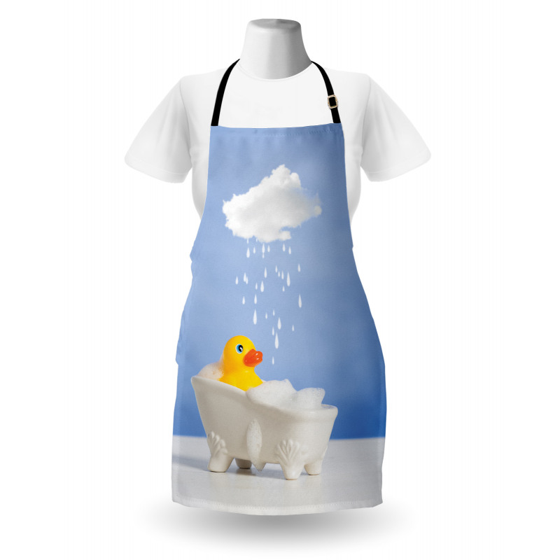 Duck Taking Bath Apron