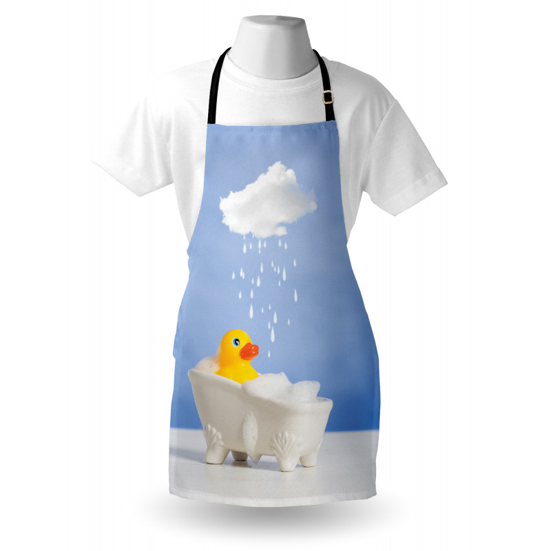 Duck Taking Bath Apron