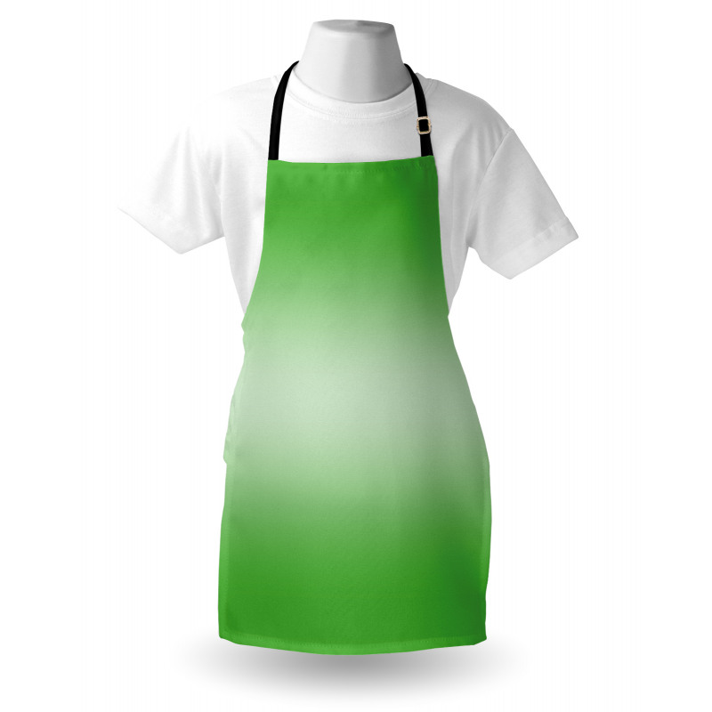 Digital Spring Grass Art Apron