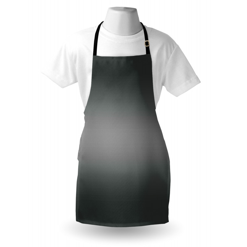 Grey Smoke Fume Design Apron