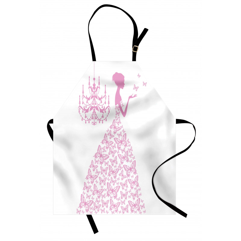 Princess with Butterflies Gown Apron