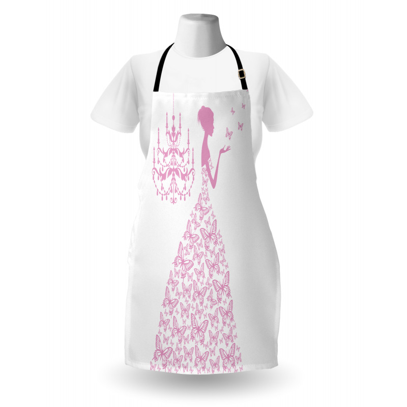 Princess with Butterflies Gown Apron