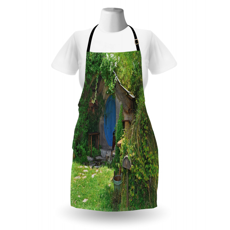 Fantasy Hobbit Land House Apron