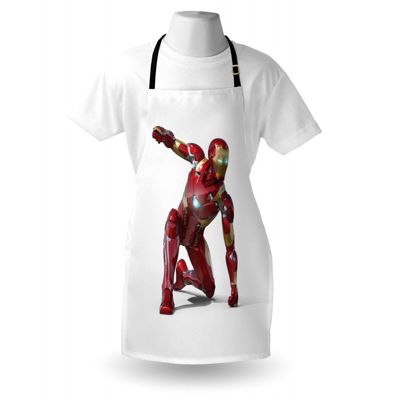 Robot Hero Costume Apron