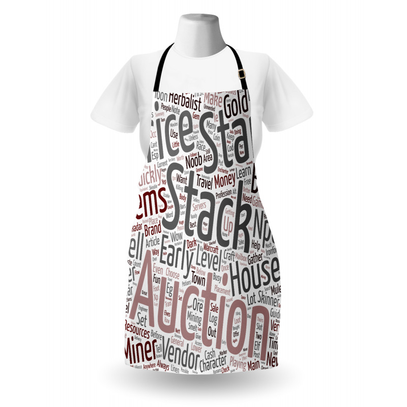 Noob Online Game Apron