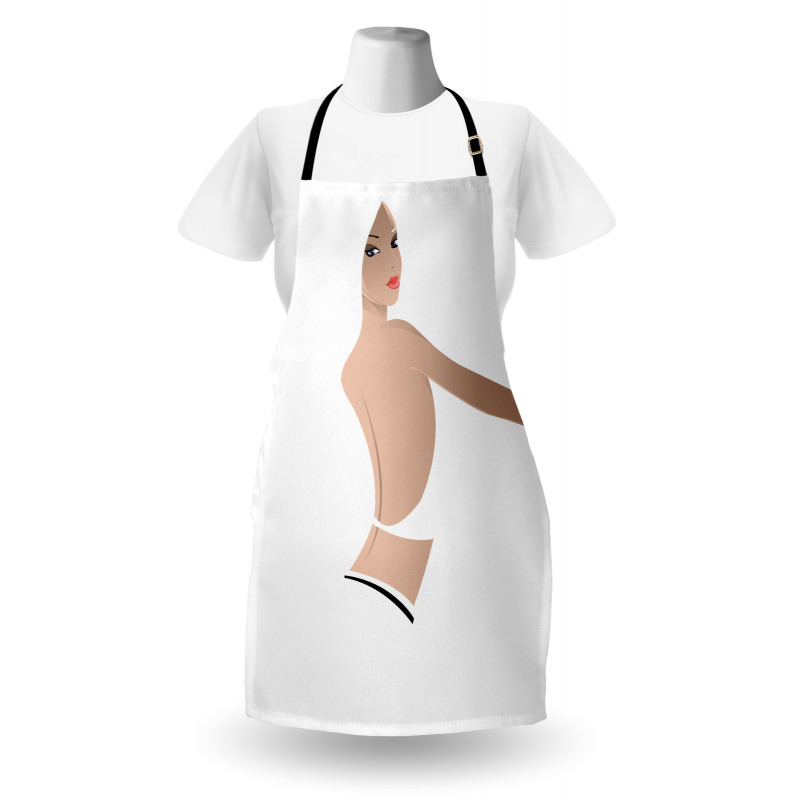 Feminen Fashion Theme Apron