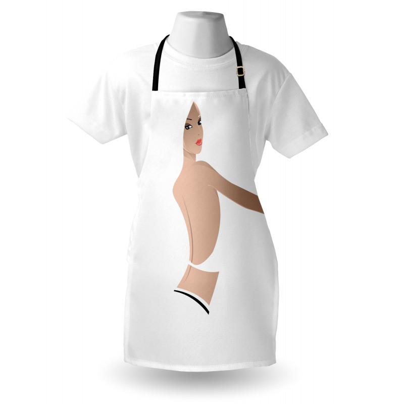 Feminen Fashion Theme Apron