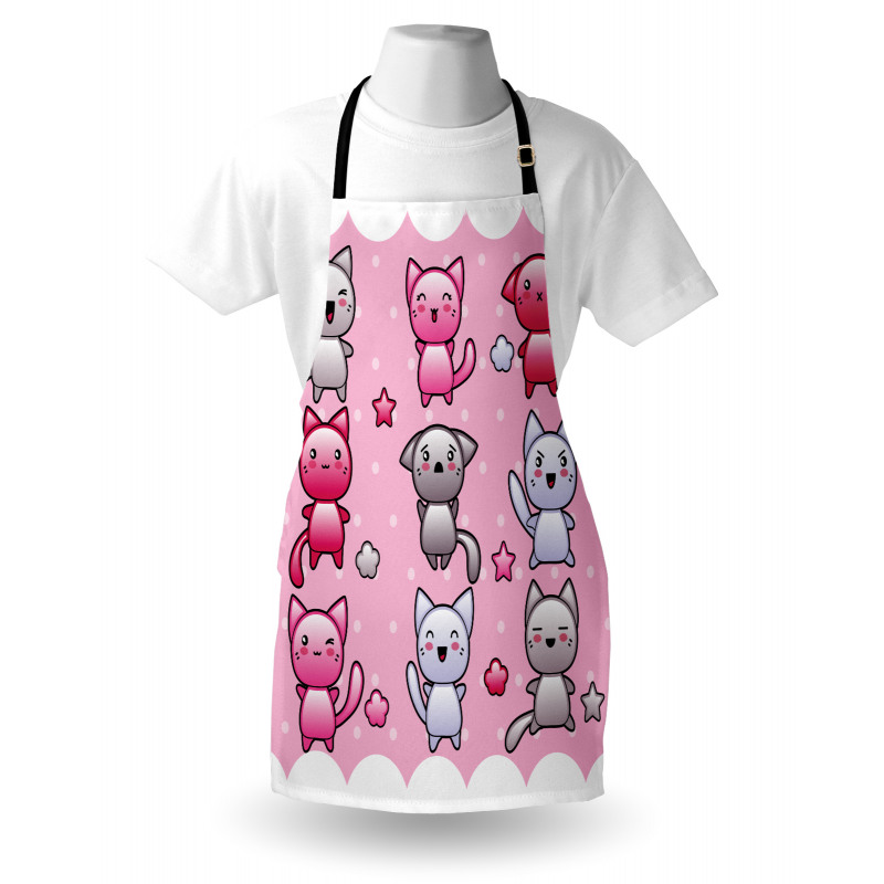 Funny Japanese Doodle Apron