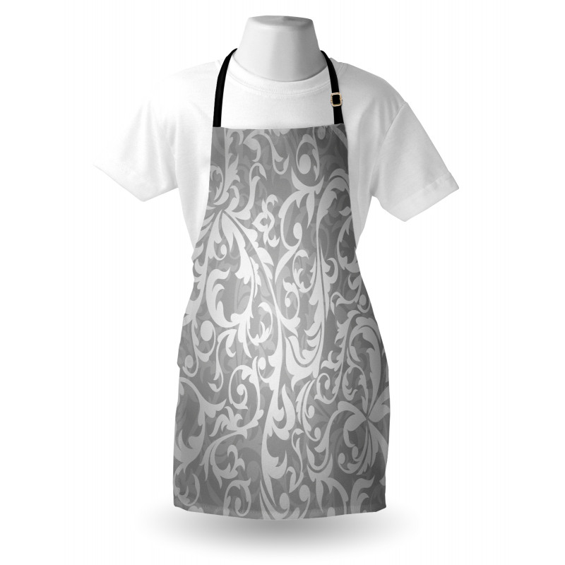 Victorian Leaf Flowers Apron