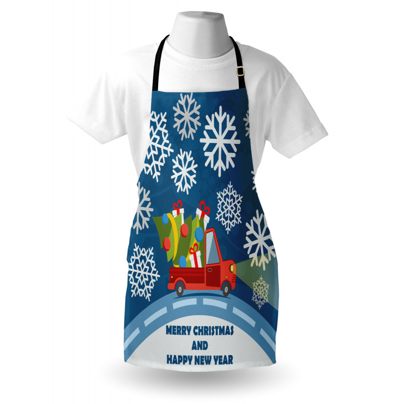 Happy New Year Truck Apron