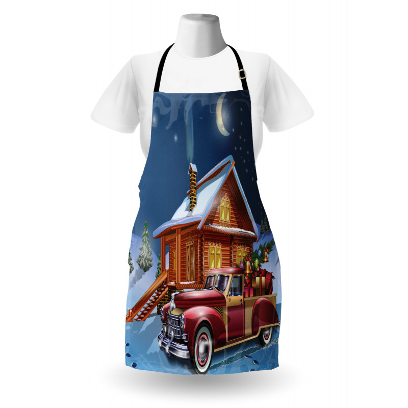 Wooden Lodge Truck Apron