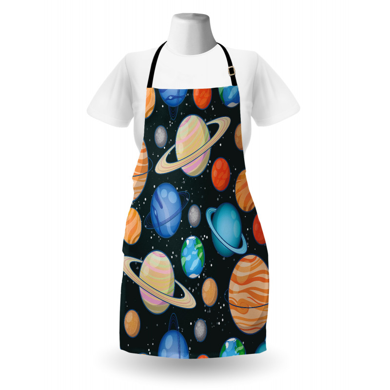 Galaxy Space Art Solar Apron