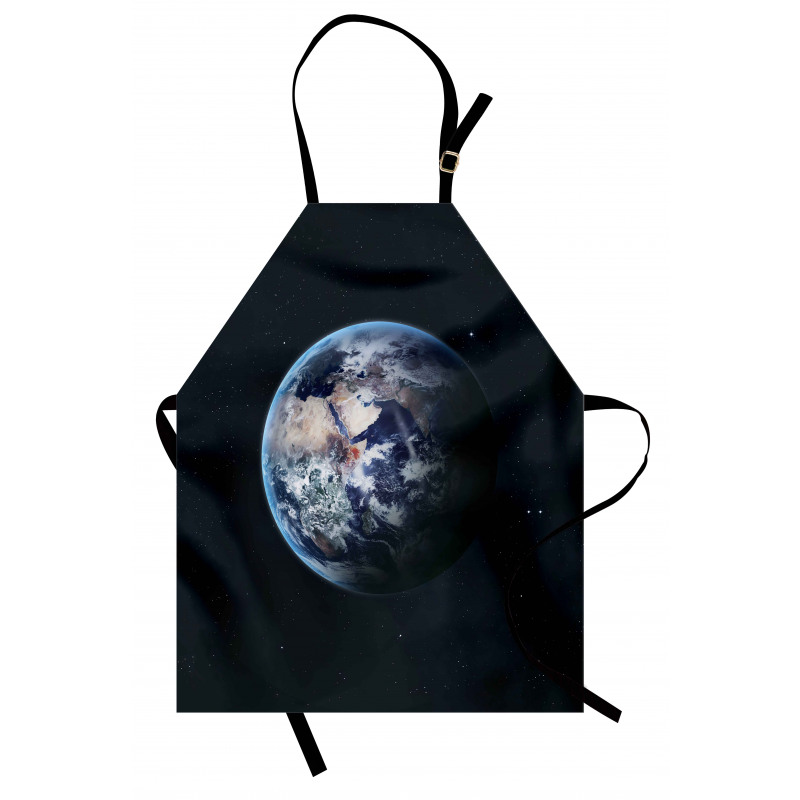 Planet Outer Space Scene Apron