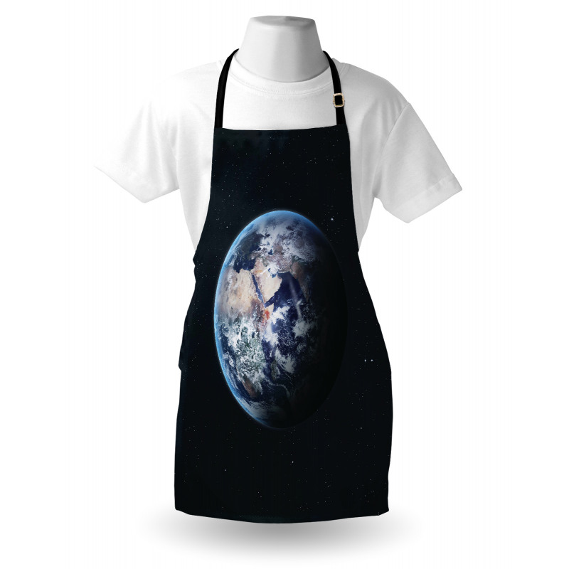 Planet Outer Space Scene Apron