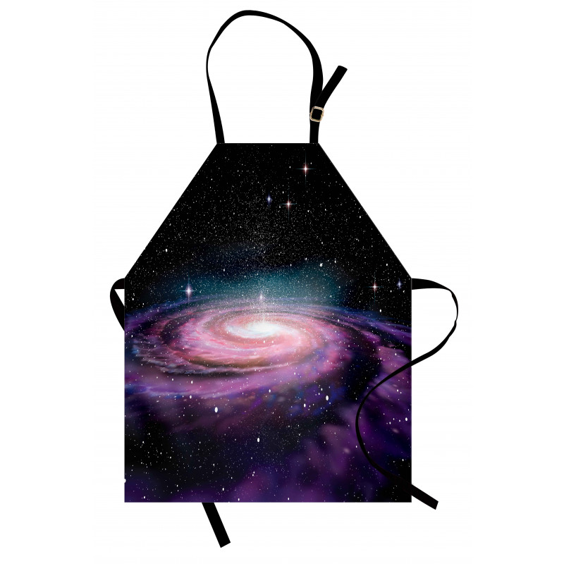 Galaxy in Outer Space Apron