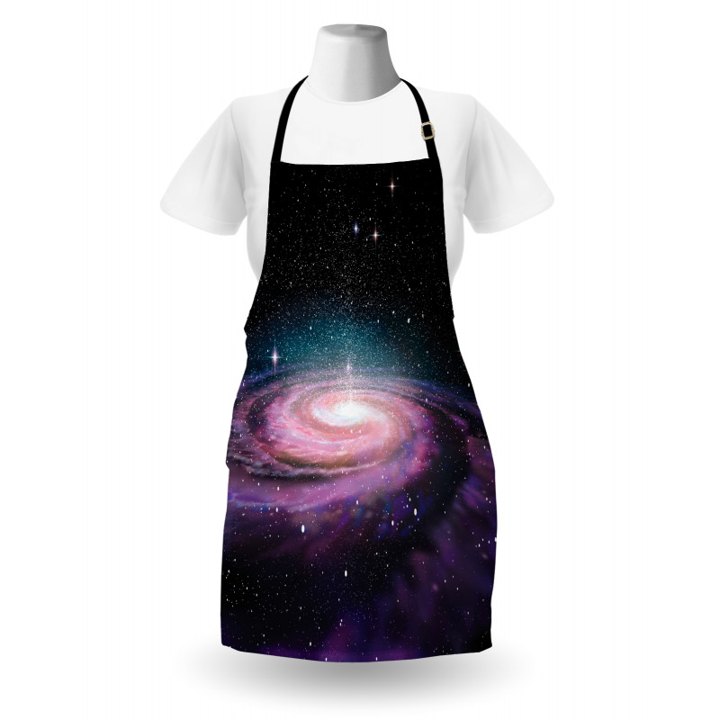 Galaxy in Outer Space Apron