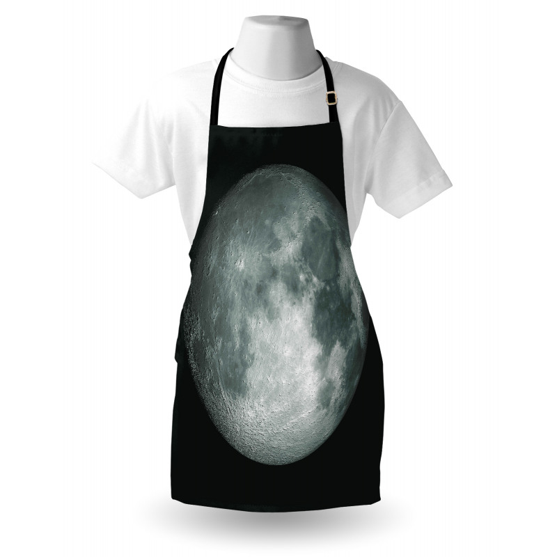 Trippy Moon Planet Space Apron