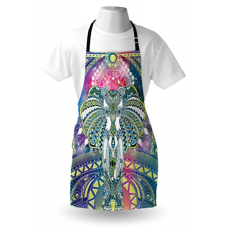 Ancient Figures Elephant Apron