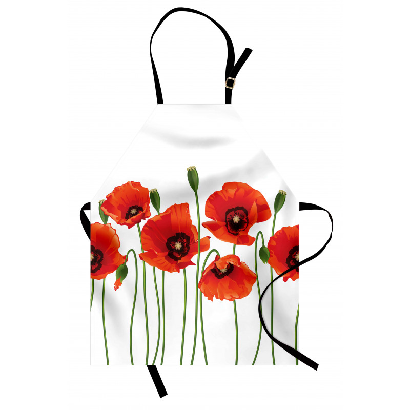 Pastoral Flowers Botany Apron