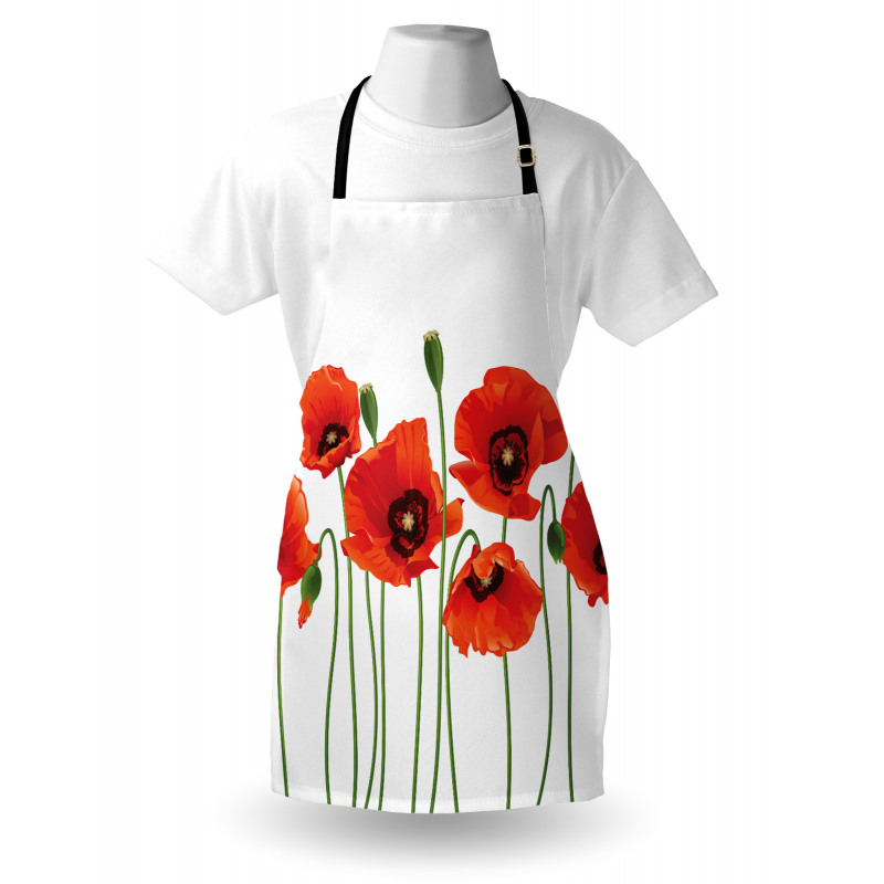 Pastoral Flowers Botany Apron