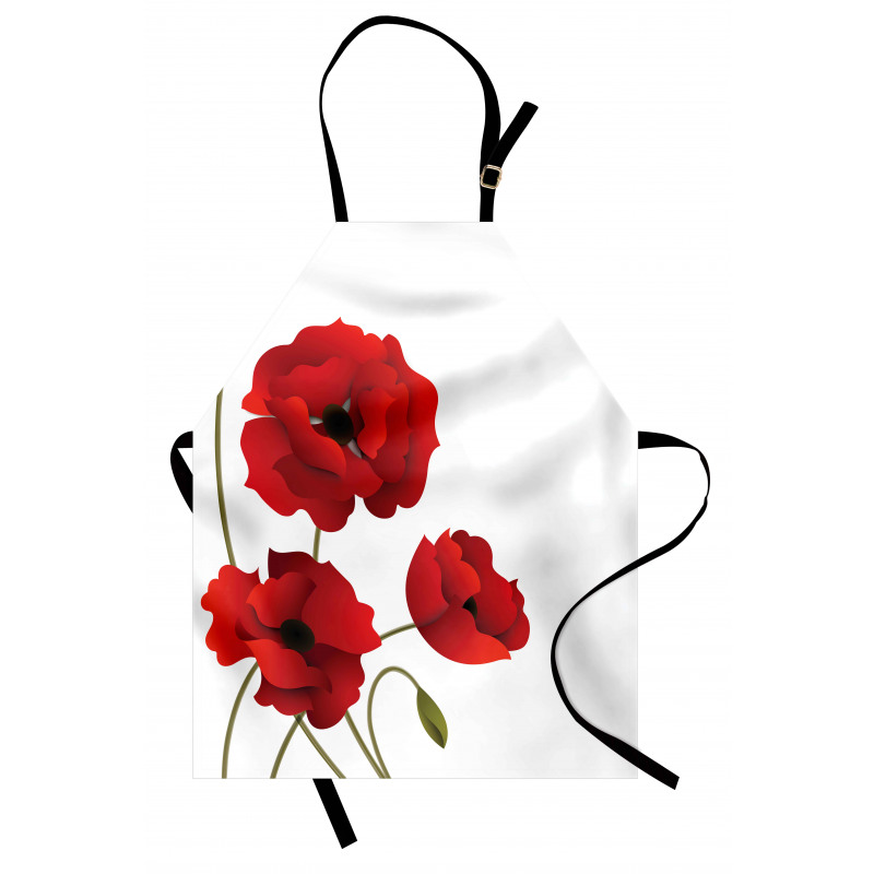 Flowers Petals and Buds Apron