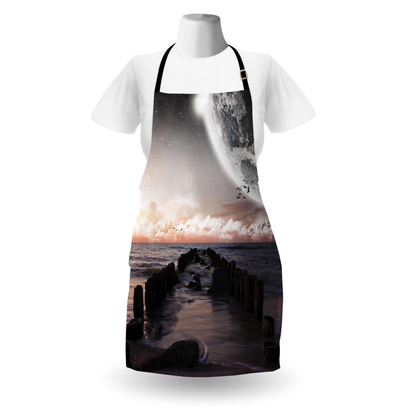 Old Pier Sea and Beach Apron