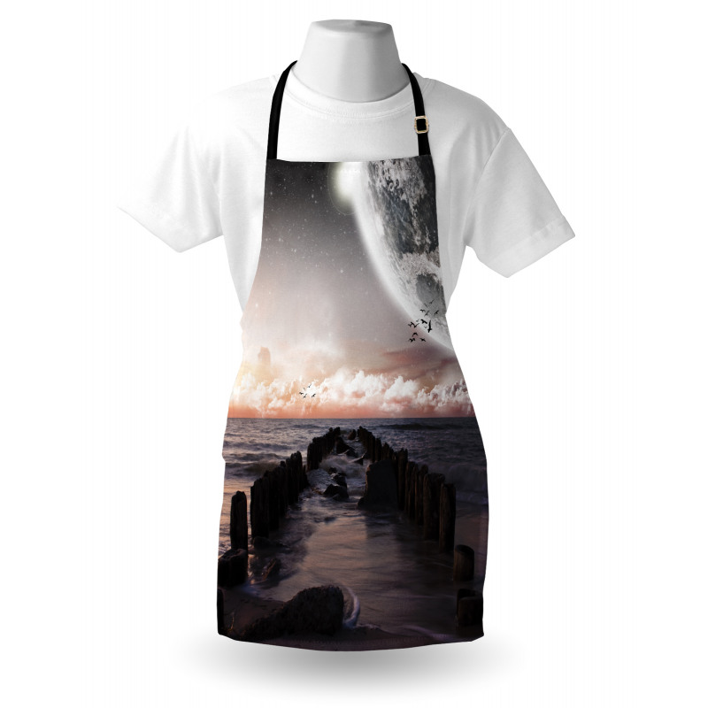 Old Pier Sea and Beach Apron