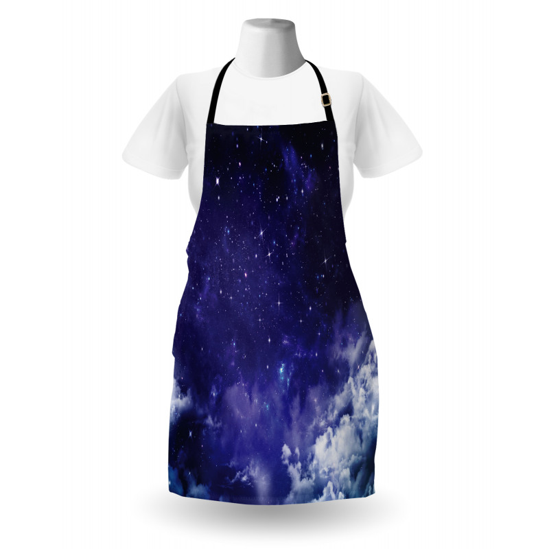 Dreamy Night with Stars Apron