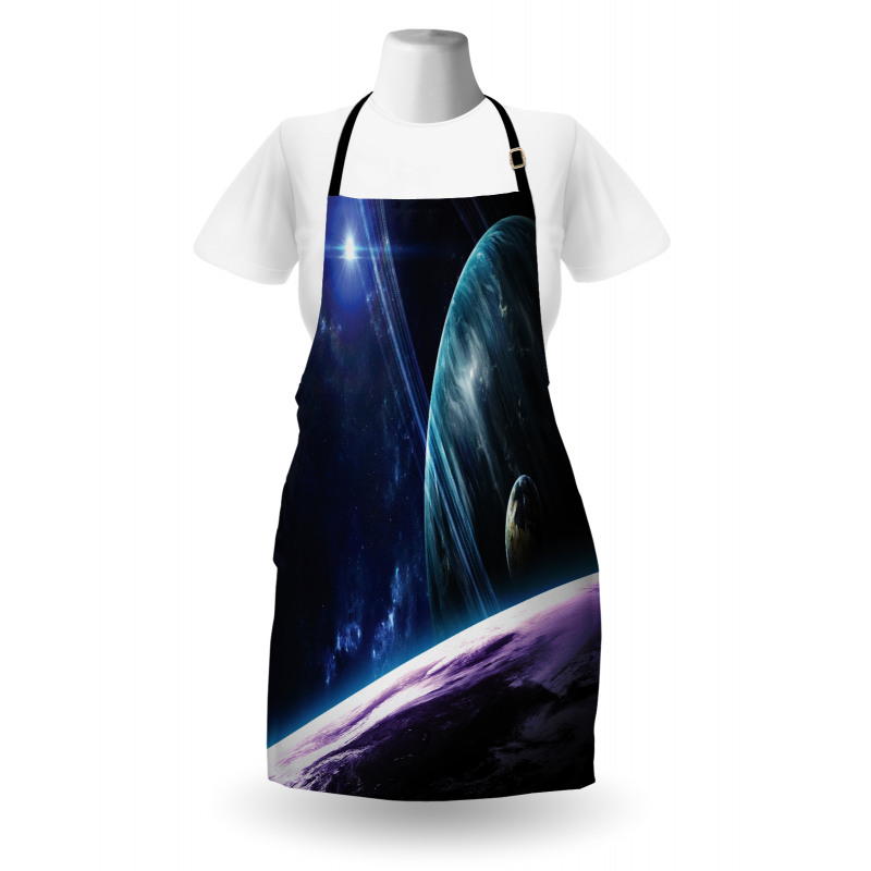 Universe with Planets Apron