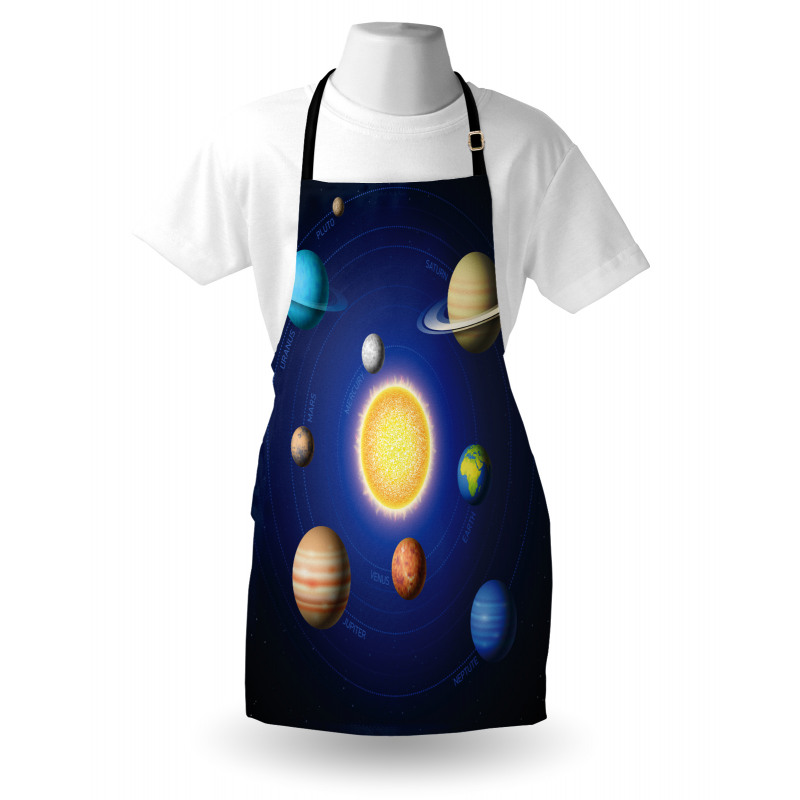 Solar System with Planets Apron