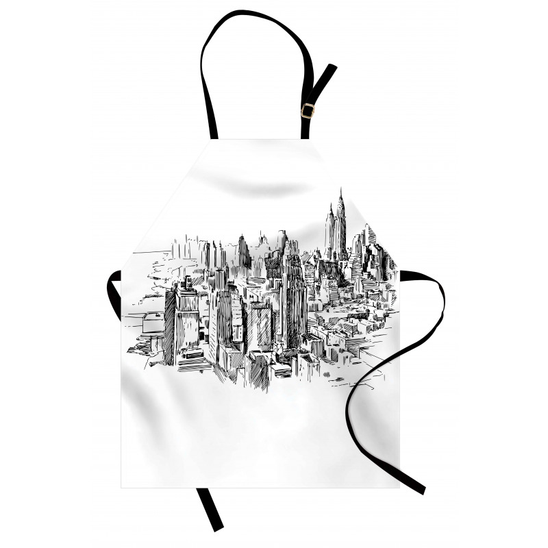 NYC Historical Sketch Apron