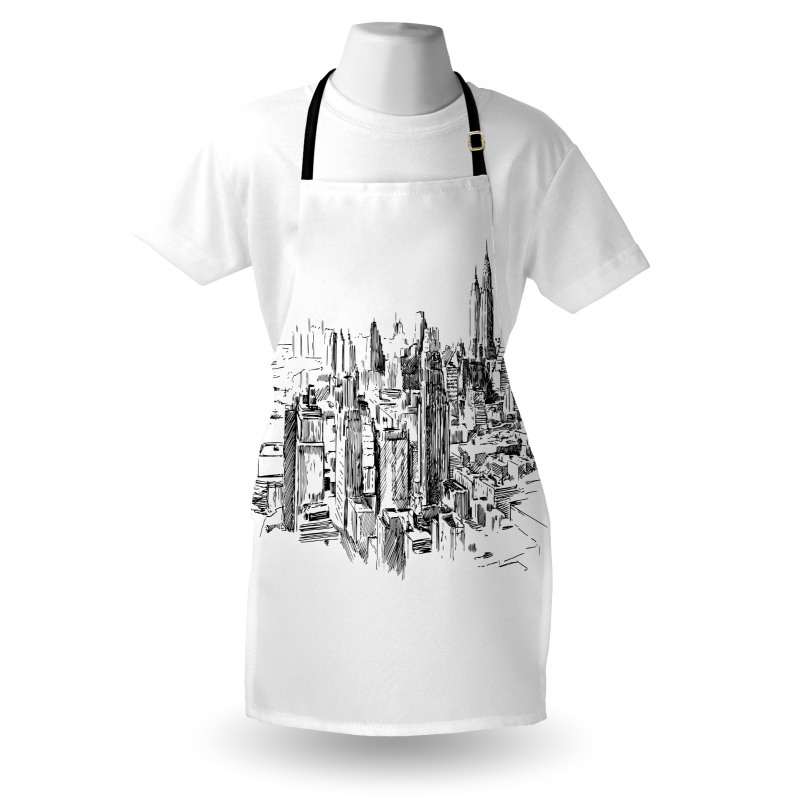 NYC Historical Sketch Apron