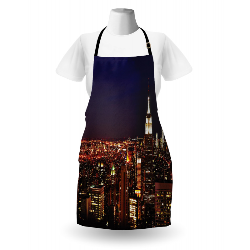 New York Manhattan Nİght Apron