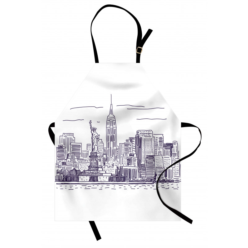 Sketchy NYC Island Apron