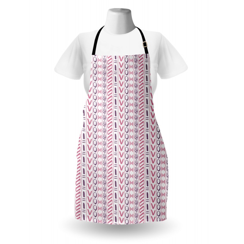 Flowers Circles Apron