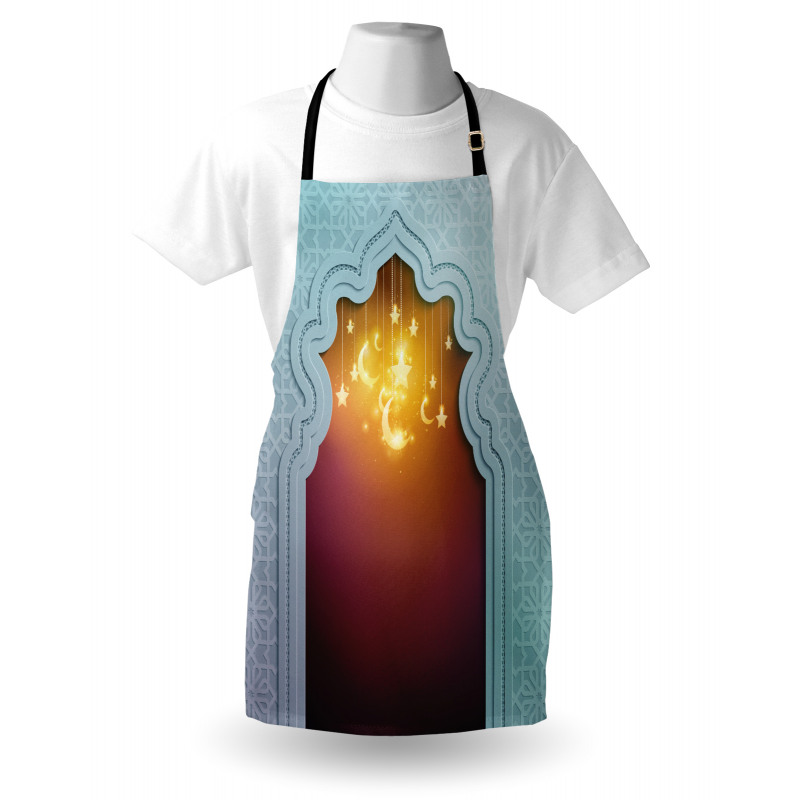 Arabic Signs and Stars Apron