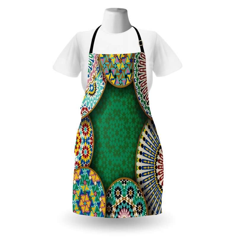 Oriental Hippie Motif Apron